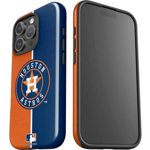 MLB Houston Astros Split iPhone 16 Pro Impact Case