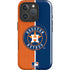 MLB Houston Astros Split iPhone 16 Pro Magsafe Impact Case