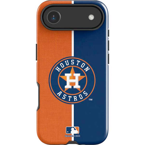 MLB Houston Astros Split iPhone 17 Air Impact Case