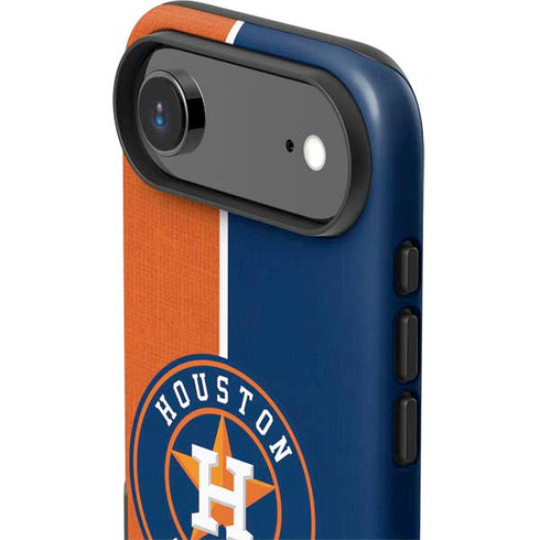 MLB Houston Astros Split iPhone 17 Air Impact Case