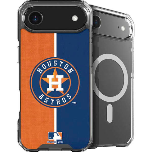 MLB Houston Astros Split iPhone 17 Air MagSafe Case