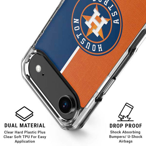 MLB Houston Astros Split iPhone 17 Air MagSafe Case