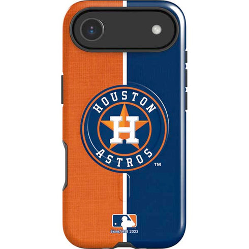 MLB Houston Astros Split iPhone 17 Air Magsafe Impact Case