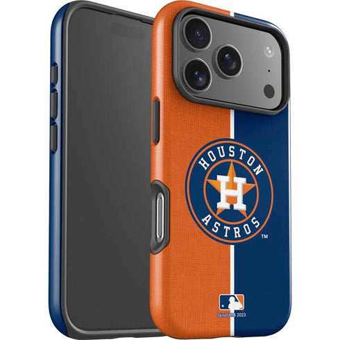 MLB Houston Astros Split iPhone 17 Pro Impact Case