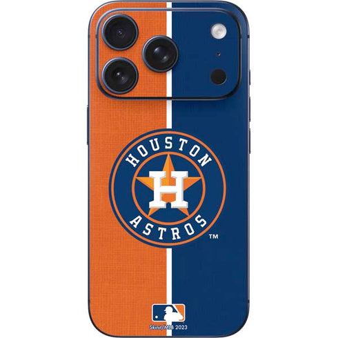 MLB Houston Astros Split iPhone 17 Pro Skin