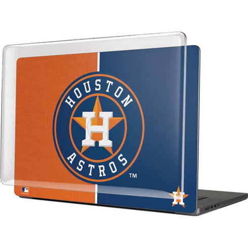 MLB Houston Astros Split MacBook Cases