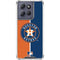 MLB Houston Astros Split Moto G 5G (2025) Clear Case