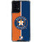 MLB Houston Astros Split Moto G Power 5G (2024) Clear Case