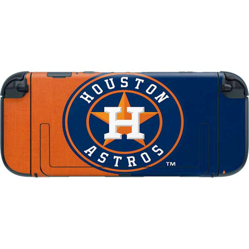 MLB Houston Astros Split Nintendo Switch 2 (2025) with Joy-Con Skin