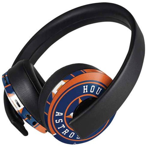 MLB Houston Astros Split PlayStation 4 Gold Wireless Headset Skin
