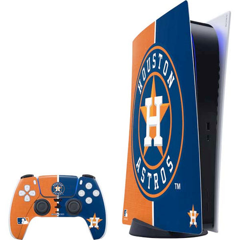 MLB Houston Astros Split PlayStation PS5 Skins
