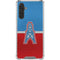 NFL Houston Oilers Vintage Galaxy A17 Clear Case
