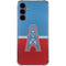 NFL Houston Oilers Vintage Galaxy A55 5G Clear Case
