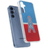 NFL Houston Oilers Vintage Galaxy A55 5G Clear Case