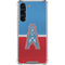 NFL Houston Oilers Vintage Galaxy S24 FE Clear Case