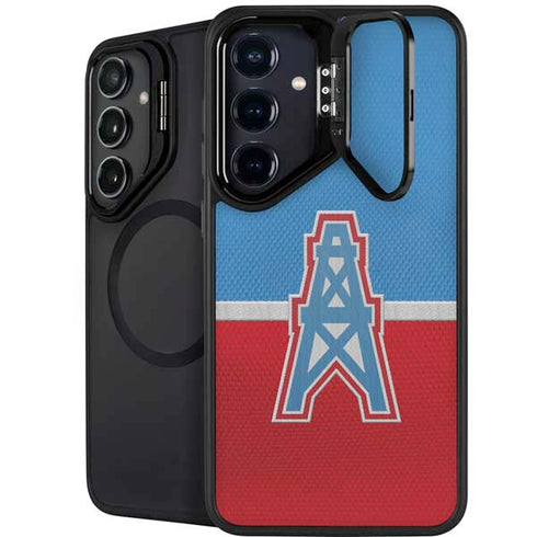 NFL Houston Oilers Vintage Galaxy S25 Kickstand Case