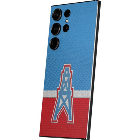NFL Houston Oilers Vintage Galaxy S25 Ultra Skin