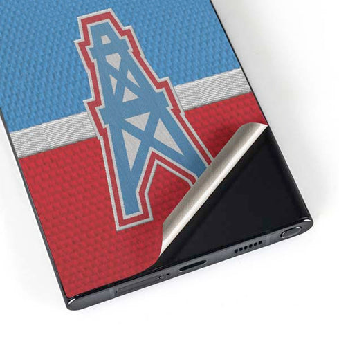 NFL Houston Oilers Vintage Galaxy S24 Ultra Skin