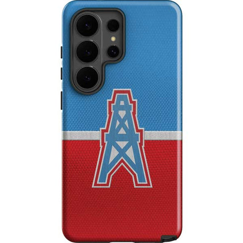 NFL Houston Oilers Vintage Galaxy S26 Ultra Impact Case