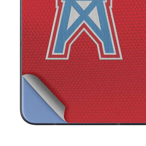 NFL Houston Oilers Vintage Galaxy Z Fold5 5G Skin