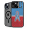 NFL Houston Oilers Vintage iPhone 14 Plus Kickstand Case