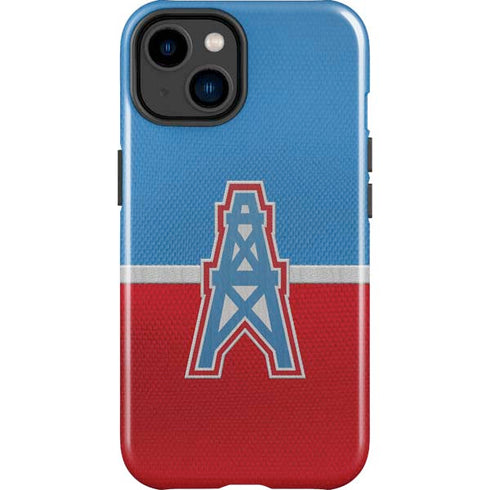 NFL Houston Oilers Vintage iPhone 15 Impact Case