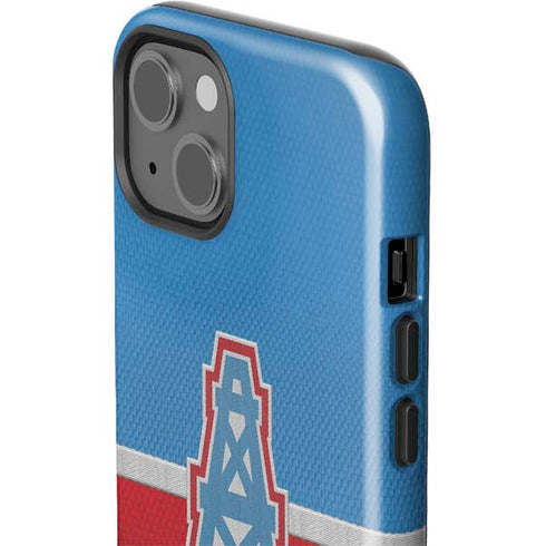 NFL Houston Oilers Vintage iPhone 15 Impact Case