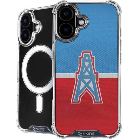 NFL Houston Oilers Vintage iPhone 16 MagSafe Case