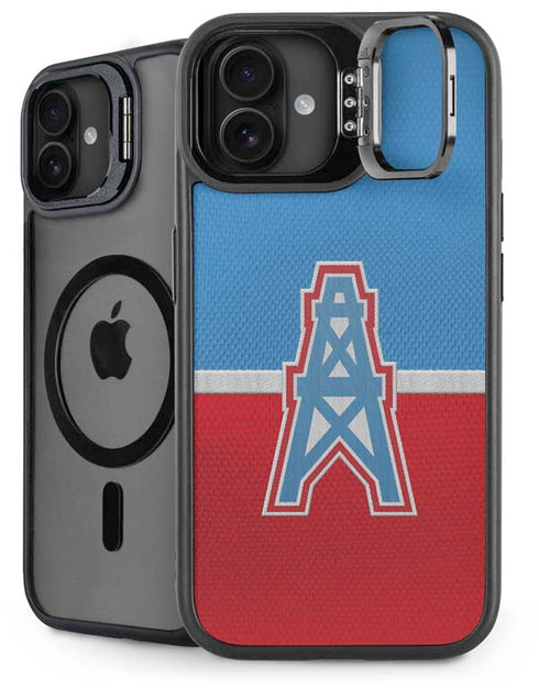 NFL Houston Oilers Vintage iPhone 16 Plus Kickstand Case