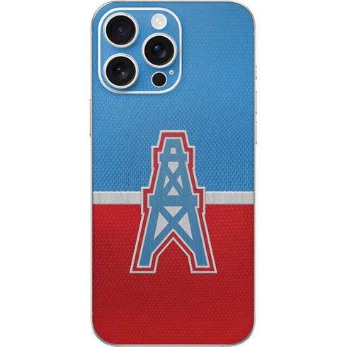 NFL Houston Oilers Vintage iPhone 16 Pro Max Skin