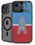 NFL Houston Oilers Vintage iPhone 16e Kickstand Case