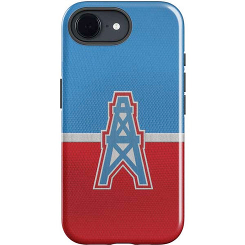 NFL Houston Oilers Vintage iPhone 16e Impact Case