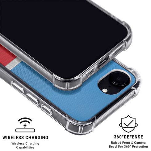 NFL Houston Oilers Vintage iPhone 16e MagSafe Case