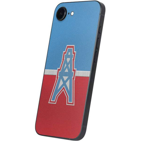 NFL Houston Oilers Vintage iPhone 16e Skin