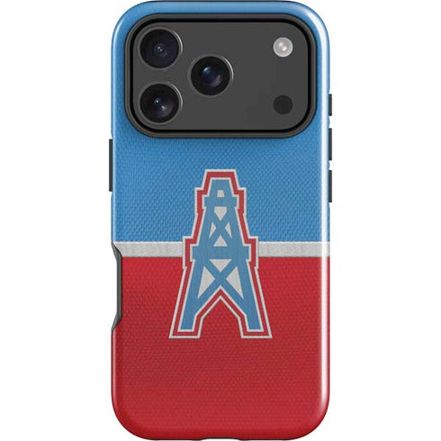NFL Houston Oilers Vintage iPhone 18 Pro Max Impact Case