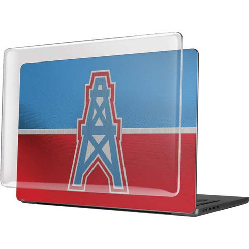 NFL Houston Oilers Vintage MacBook Pro 14in (2021-24) Case plus Skin