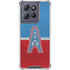 NFL Houston Oilers Vintage Moto G 5G (2025) Clear Case