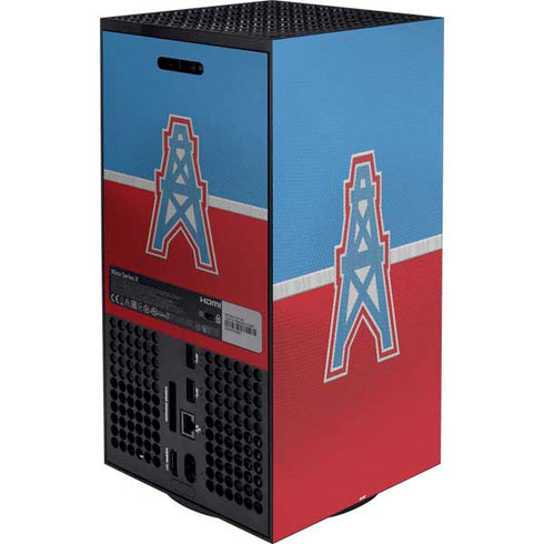 NFL Houston Oilers Vintage Xbox Series X Bundle Skin