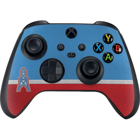 NFL Houston Oilers Vintage XBox Series X Digital Edition Bundle Skin