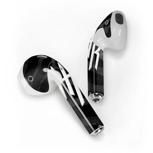 NBA Houston Rockets Black Animal Print Apple AirPods Skin