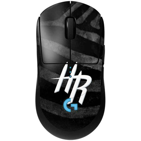 NBA Houston Rockets Black Animal Print G Pro Wireless Gaming Mouse Skin
