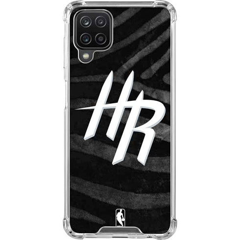NBA Houston Rockets Black Animal Print Galaxy Cases