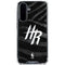 NBA Houston Rockets Black Animal Print Galaxy A36 5G Clear Case