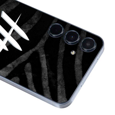 NBA Houston Rockets Black Animal Print Galaxy A36 5G Skin