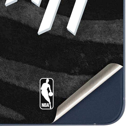 NBA Houston Rockets Black Animal Print Galaxy A36 5G Skin