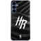 NBA Houston Rockets Black Animal Print Galaxy A55 5G Clear Case