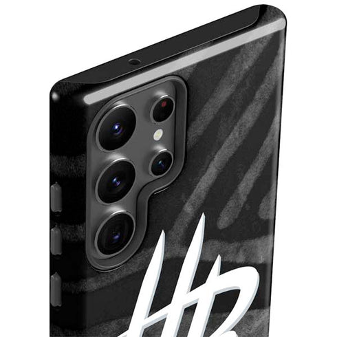 NBA Houston Rockets Black Animal Print Galaxy S23 Ultra Pro Case