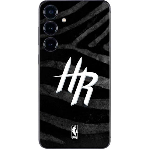 NBA Houston Rockets Black Animal Print Galaxy S24 Plus Skin