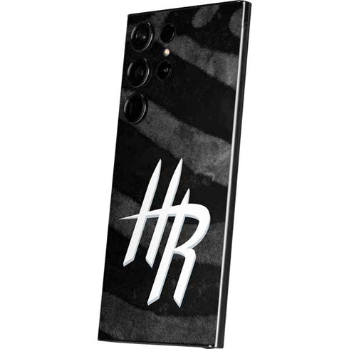 NBA Houston Rockets Black Animal Print Galaxy S24 Ultra Skin