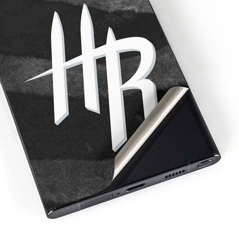 NBA Houston Rockets Black Animal Print Galaxy S24 Ultra Skin